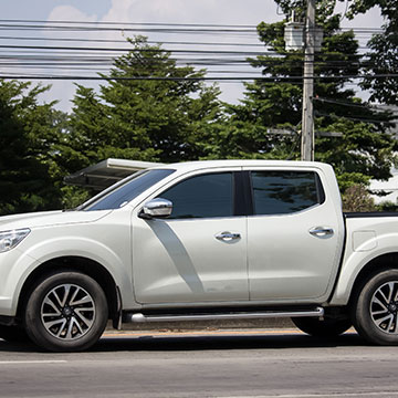 White Pickup Truck